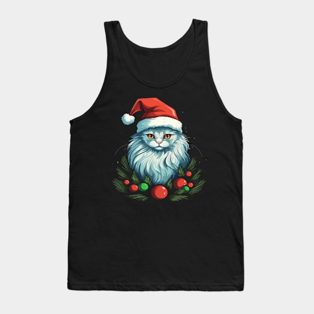 Turkish Angora Christmas Tank Top by JH Mart